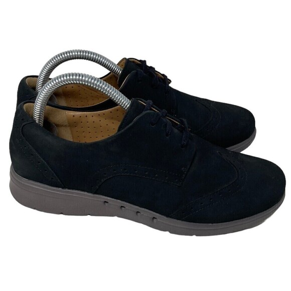 Clarks Artisan Unstructured Sneaker Black Size 8.5 US 39.5 EU - Picture 1 of 10